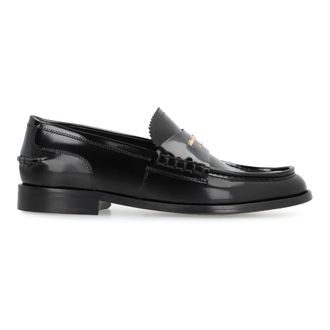 Alexander Wang Loafers, female, Black, 5 1/2 UK, Carter Patent Leather Loafers