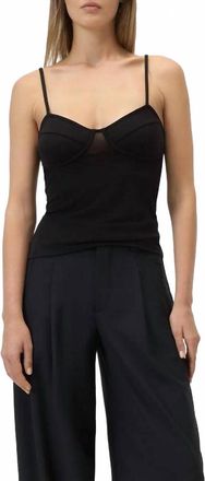 Closed Lingerie Cami Top In Black