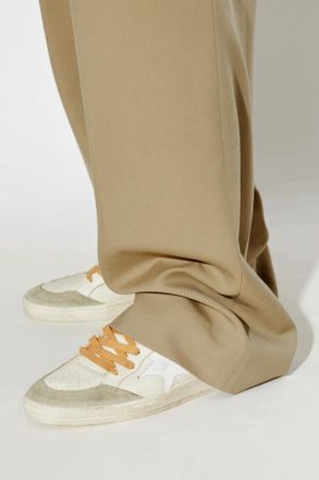 Golden Goose Ball Star Double Upper Sports Shoes, Mens, Cream