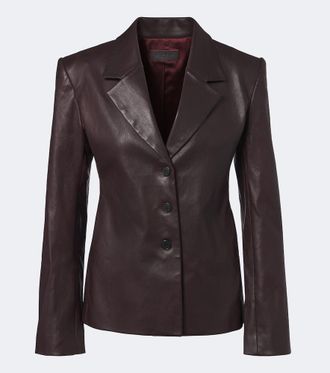 Stouls Helly leather blazer