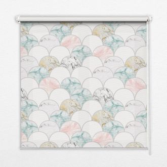 Tulup Tenda A Rullo Interna Per Finestra - Tenda Filtrante Luce - Tenda Privacy - Tenda Decorativa Rettangolare - Rullo Per Interni - (110 Cm X 140 Cm) - Sq