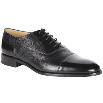 Loake Bibury Leather Mens Oxfords Shoes - Black - Size:UK 8.5