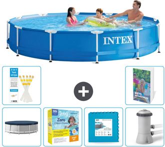 Intex Piscina Con Estructura Redonda - 366x76 Cm - 7-piezas S44