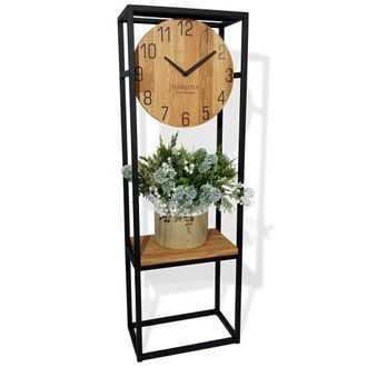 OEM Reloj De Consola De Roble Estilo Loft De 100 Cm