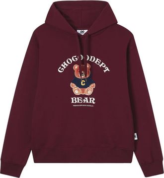 Chocoolate Felpa con ricamo logo - Rosso