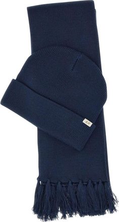 Sun 68 Accessoires, Heren, Blauw, ONE Size, Winter Scarves