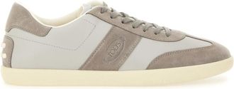 Tod's White Color Block Collection Sneakers