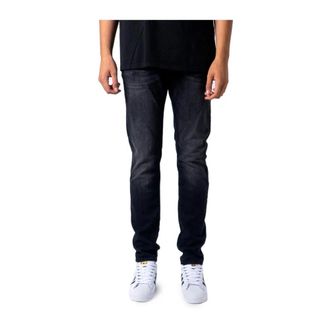 Jack & Jones Slim Fit Jeans, male, Black, W32 L30, Black Slim Fit Jeans