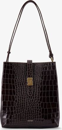 SOEUR Borsa a spalla Bello in pelle con effetto croco - SOEUR - gender_Woman