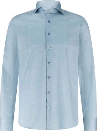 State of Art Heren, Overhemden, Blauw, Maat: 3XL Satijn