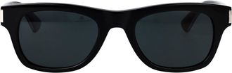 Saint Laurent Squared Sunglasses Sl 877 001