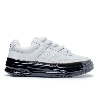Mallet Footwear Clayton Sneakers in White Black at Nordstrom, Size 11