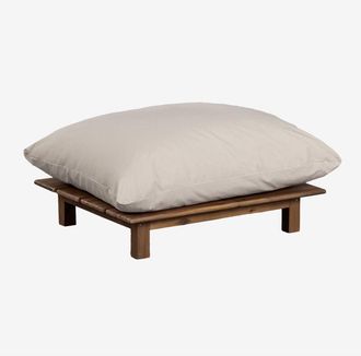 Sklum Sklum - Puff En Madera De Acacia Brina