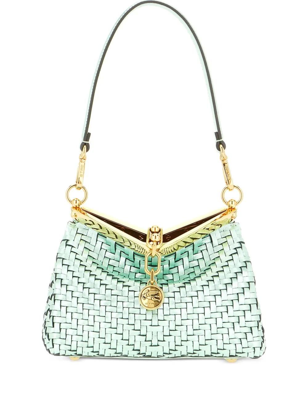 ハンドバッグ ETRO Woman Handbag Forest Green WP2A0005AA073 V0403 ECCO® Pinch Pop Pebbled Leather Pinch Crossbody Bag | Green