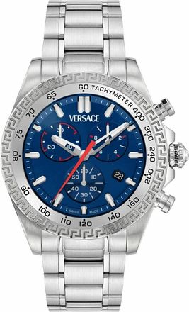Versace Chrono X Chronograph - Heren - Horloges - Grijs - ONE Size - Accessoires