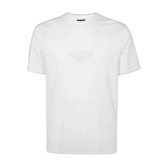 Emporio Armani T-shirt - Heren - T-shirts - Wit - XL - Tops
