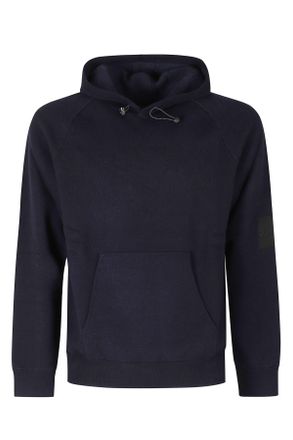 Outhere Oak Brushed Wool Drawstring Kangaroo Pocket Hoodie