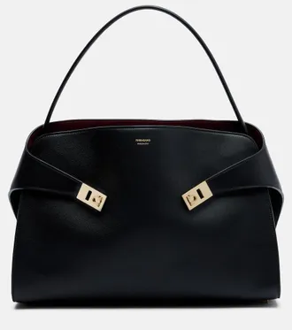 Ferragamo Hug Large leather shoulder bag