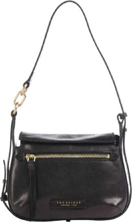 The Bridge Shoulder Bags, female, Black, ONE SIZE, Ingrid Cowhide Shoulder Bag