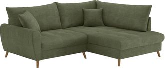 Mr. Couch Ecksofa »Blackburn II, L-Form« Mit Kaltschaumpolsterung bis 140 kg belastbar