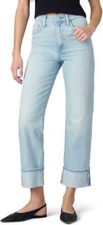 Joe's The Margot High Waist Cuffed Straight Leg Jeans in Luxury at Nordstrom Rack, Size 24