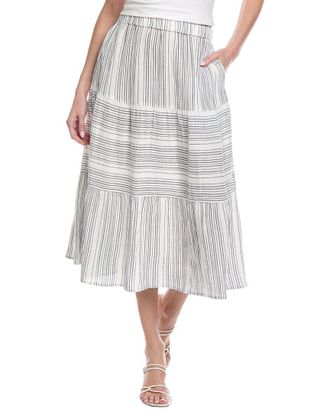 Tommy Bahama Luminous Tide Gauze Midi Skirt