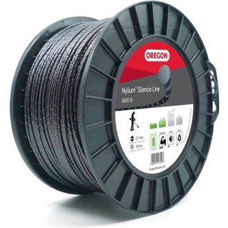 Oregon Scientific Filo decespugliatore Tondo Intrecciato Nylium Silencio Nero &oslash;2.7mm/140m Oregon 800016
