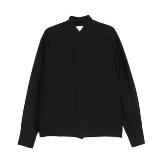 Costumein Base Collarless Jacket - Heren - Zomerjassen - Zwart - L - Jassen