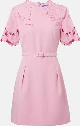 LEO LIN Miniabito Aurelie con applicazioni floreali