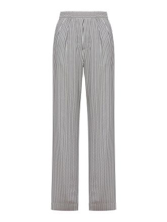 Tom Ford STRIPED SILK TROUSERS - Tom Ford - Woman