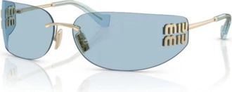 Miu Miu A51S Sole Zonnebril - unisex - Zonnebrillen - Geel - ONE Size - Accessoires