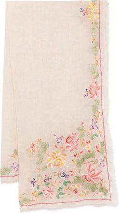 Faliero Sarti Scarves, female, Multicolor, Size: ONE SIZE Gerbera Scarf