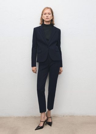 Mango Blazer completo avvitato blu marino scuro - Donna - 36 - MANGO