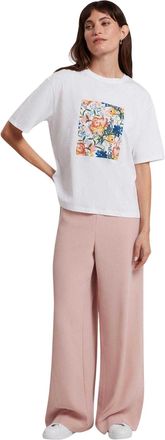 Ted Baker Dames/Dames T-shirt met grafische print en korte mouwen (Wit)