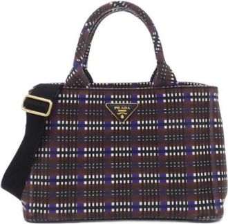 Prada Pre-owned Canapa Stampata tote bag - Dames - Vintage Handtas - Veelkleurig - ONE Size - Vintage