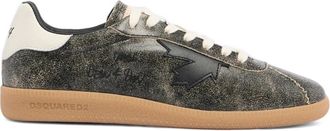 Dsquared2 Rebels Sneakers - Heren - Sneakers - Zwart - 42 EU - Leer - Schoenen