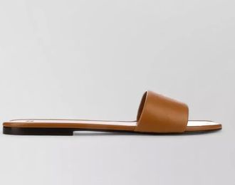 Celine shearling-lined leather mules