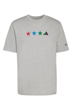 adidas FIFA World Cup Cotton Graphic T-Shirt in Medium Grey Heather at Nordstrom Rack, Size Xx-Large R