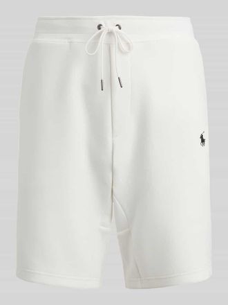 Polo Ralph Lauren Regular Fit Sweatshorts aus Baumwoll-Mix in Weiss, Gr&ouml;&szlig;e XXL