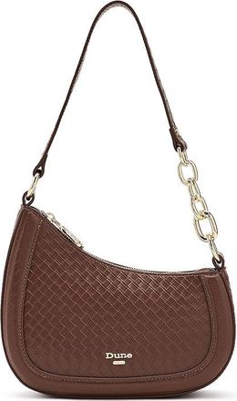 Dune London Direction Shoulder Womens Handbags Brown, Leather