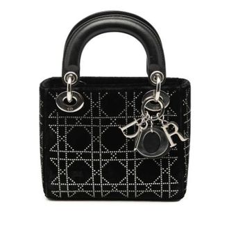 Dior Pre-owned Lady Dior Handbag - Dames - Pre-owned - Zwart - Maat: ONE Size