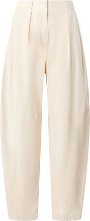 Pinko Yann Stijlvolle Broek - Dames - Wijde Broeken - Wit - M - Broeken