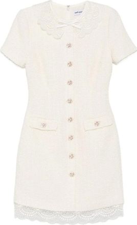 Self Portrait Donna, Abiti, Beige, M, new