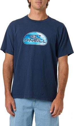 O'Neill Reef Break Graphic T-Shirt in Navy at Nordstrom, Size Xx-Large