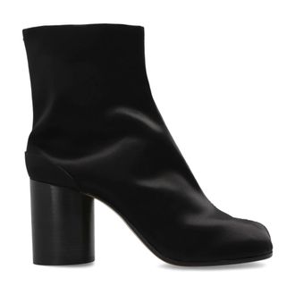 Maison Margiela Heeled Boots, female, Black, Size: 7 1/2 US Tabi Ankle Boots