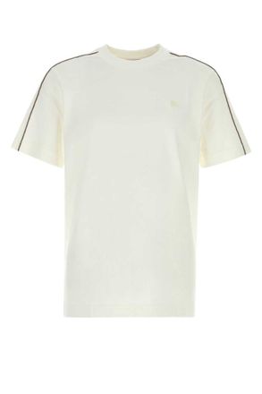 Burberry Off White Logo T-Shirts