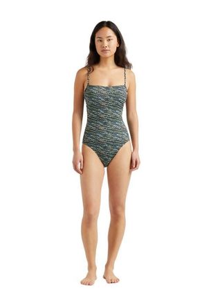 Vilebrequin Womens Pearl Jersey Bustier One-Piece Swimsuit in Noir at Nordstrom, Size Small