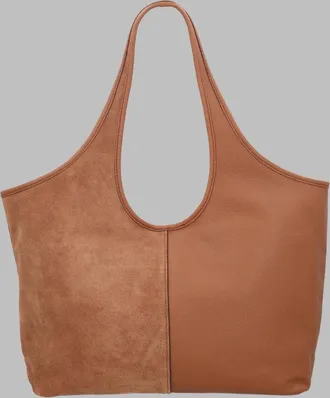 Michael Michael Kors Womens Tote Bag Henly Buff Leather Shoulder