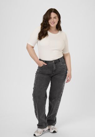 Kaffe Curve Jeans KCpetri Jeans Regular fit grey