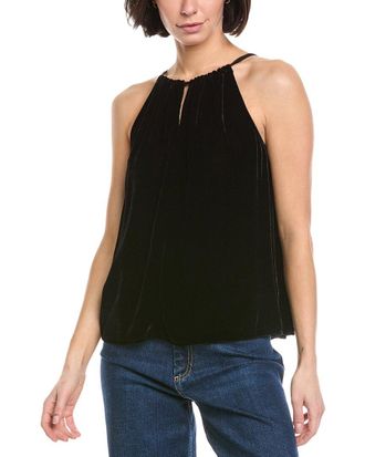 Velvet Velvet By Graham & Spencer Aleah Silk-Blend Top